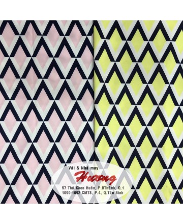 BST VẢI TAFFETA HỌA TIẾT